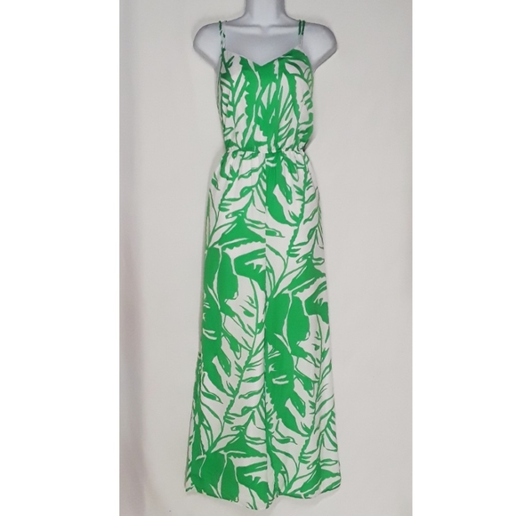 NWOT Lilly Pulitzer Target Leaf Print Jumpsuit S - Picture 2 of 9
